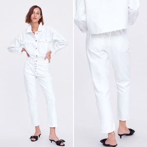 Zara Premium The 80’s Straight Leg Jeans